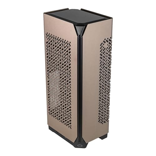 Cooler Master NCORE 100 MAX Mini-ITX Tower Gold with Mesh Side Panel and 850 W Power Supply image