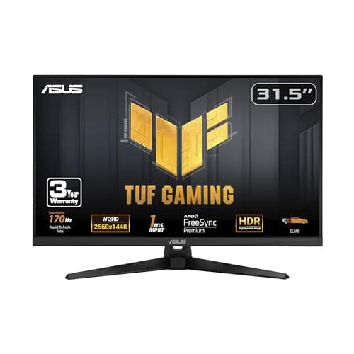 Asus TUF Gaming VG32AQA1A 31.5" 1440p 170Hz VA Monitor image