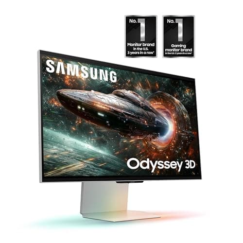 Samsung Odyssey 3D G90XF 27" 4K 165Hz IPS Monitor image