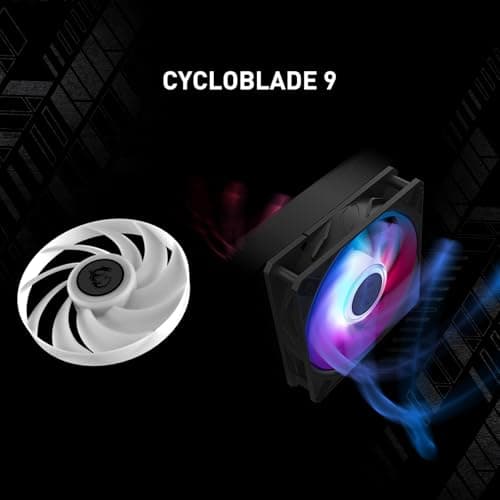 MSI MAG CORELIQUID A15 Water 240mm 64.89 CFM Black image