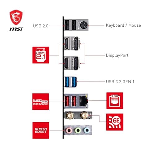 MSI B760M GAMING PLUS WIFI DDR5 Micro ATX image