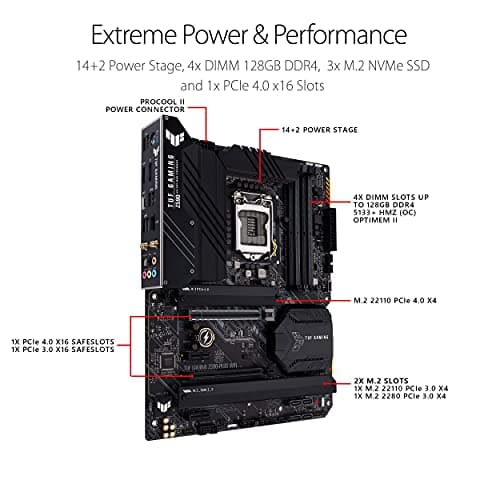 ASUS TUF Gaming Z590-PLUS WIFI DDR4 ATX image