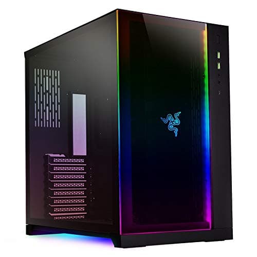 Lian Li PC-O11 Dynamic Razer ATX Full Tower Black with Tempered Glass Side Panel and USB 3.2 Gen 2 Type-C / USB 3.2 Gen 1 Type-A image