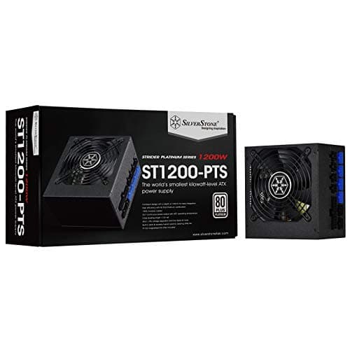 SilverStone Strider Platinum series SST-ST1200-PTS 1200 W Power Supply image