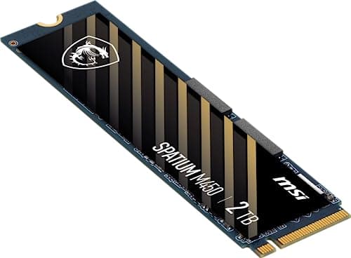 MSI SPATIUM M450 2TB M.2-2280 SSD PCIe 4.0 X4 NVMe image