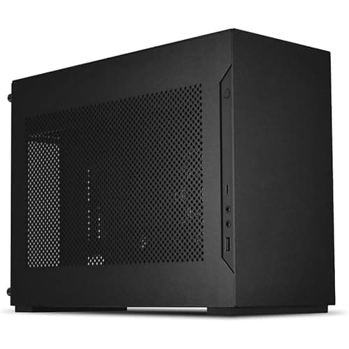 Lian Li A4-H20 X4 Mini-ITX Desktop Black with Mesh Side Panel and USB 3.2 Gen 2 Type-C and USB 3.2 Gen 1 Type-A main image