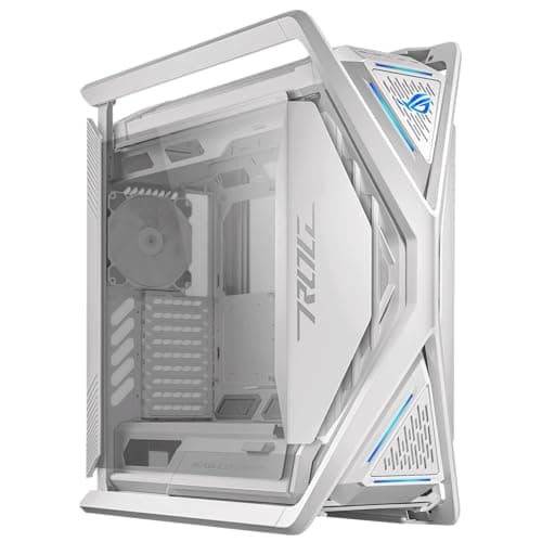  ASUS ROG Hyperion GR701 Tempered Glass eATX Full Tower Computer Case - White image