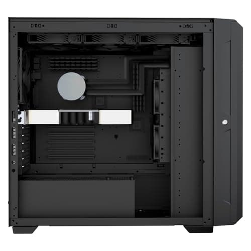 Silverstone CS383 ATX Full Tower Black with Front Panel USB 3.2 Gen 2 Type-C and USB 3.2 Gen 1 Type-A image