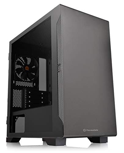 Thermaltake S300 Tempered Glass Edition ATX Mid-Tower Computer Case with 120mm Rear Fan Pre-Installed CA-1P5-00M1WN-00 image