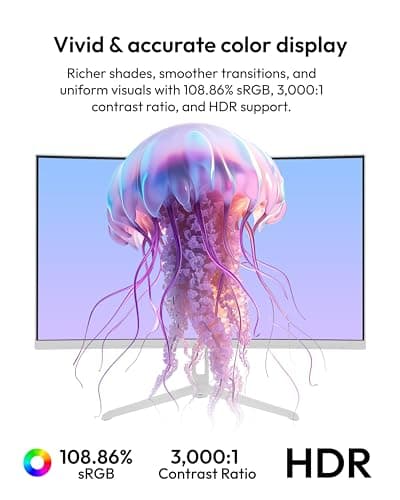 Pixio PXC248 Wave 24" 1080p 200Hz VA Curved Monitor image