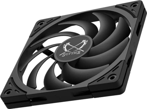 Scythe Wonder Tornado Slim 120mm Black PWM 34.31 CFM image