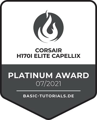 Corsair iCUE H170i ELITE CAPELLIX Water 420mm Black image