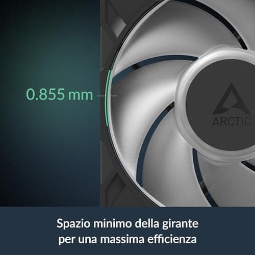 ARCTIC P12 Pro 120mm Black A-RGB PWM 77 CFM image