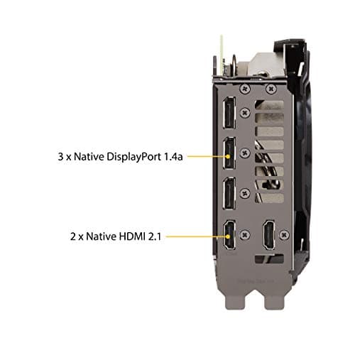 Asus TUF GAMING OC V2 GeForce RTX 3080 10GB LHR 10GB GDDR6X Black image