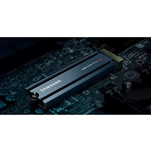 Samsung 980 Pro w/Heatsink 1TB SSD M.2-2280 PCIe 4.0 X4 NVMe image