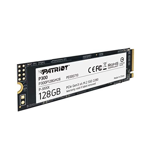 Patriot P300 128GB M.2 SSD PCIe 3.0 NVMe image