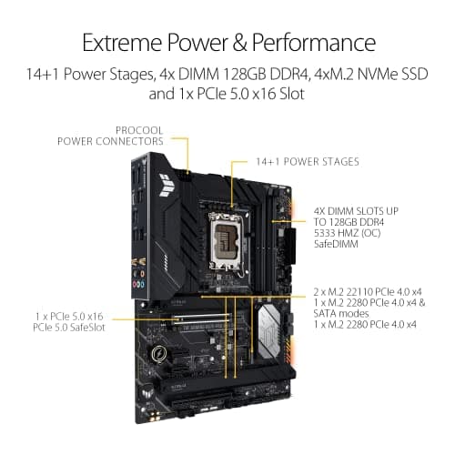 ASUS TUF Gaming H670-PRO WiFi D4 image