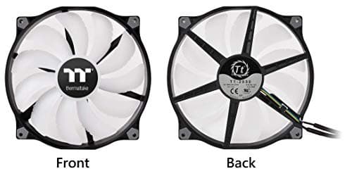 Thermaltake Pure 200mm Black ARGB PWM TT Premium Edition 129.54 CFM image