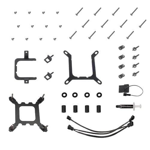 Silverstone NovaPeak 360 Water 360mm 69.8 CFM Black image