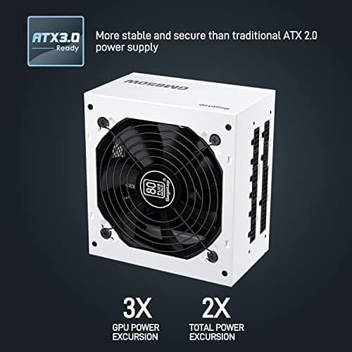 Segotep GM 850 W 80+ Gold Certified Fully Modular ATX Power Supply (CP-PSU-ST-GM850) image