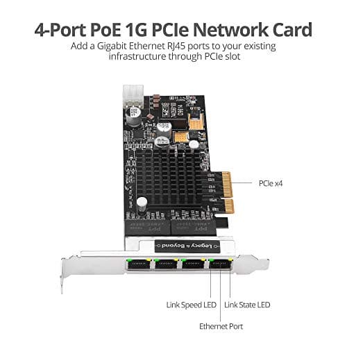 SIIG CN-GP1111-S1 2 x Gigabit Ethernet PCIe x4 image