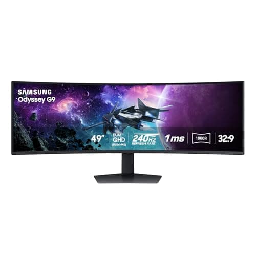 Samsung Odyssey G9 49-inch G95C DQHD 240Hz Gaming Monitor image