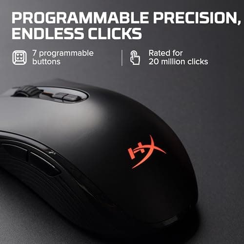 HP HyperX Pulsefire Core RGB Optical Wired Gaming Mouse image