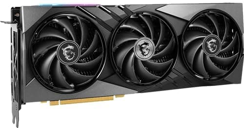 MSI GeForce RTX 4070 GAMING X SLIM 12GB GDDR6X Black / Gray image