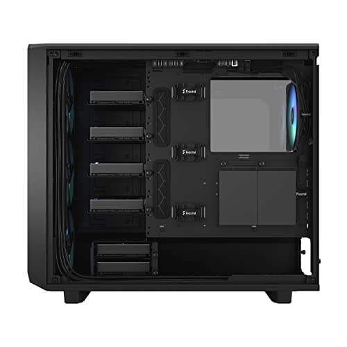 Fractal Design Meshify 2 RGB ATX Mid Tower Black Tempered Glass Side Panel image