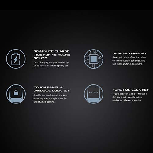 Asus ROG Falchion RGB ROG NX Red Wired/Wireless Gaming Keyboard image