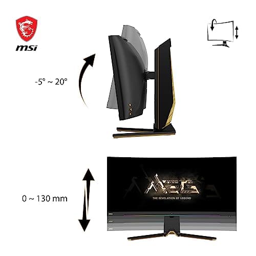 MSI MEG 342C QD OLED 34.2" 3440x1440 175Hz QD-OLED Monitor Curved image