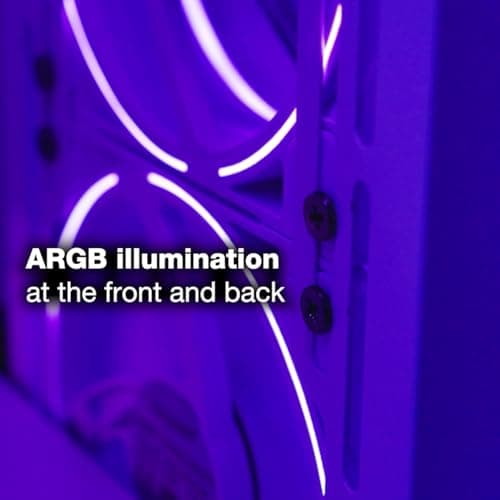 be quiet! Light Wings 140mm White PWM ARGB 3-Pack High Speed image