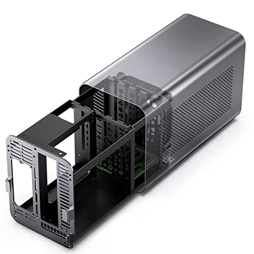 Jonsbo N1 Mini-ITX Desktop Silver with USB 3.2 Gen 2 Type-C and USB 3.2 Gen 1 Type-A Front Panel image