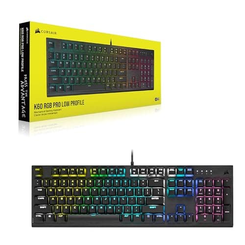 Corsair K60 RGB Pro RGB Wired Gaming Keyboard image
