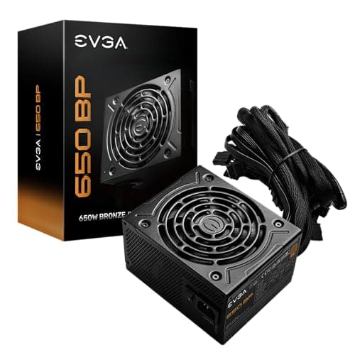 EVGA 650BP Black ATX 650W Non-Modular 80+ Bronze Certified image