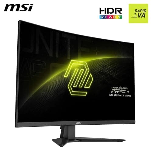 MSI MAG 321CQF E18 31.5" Rapid VA WQHD 180Hz image