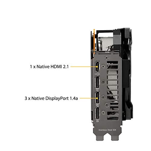 Asus TUF Gaming Radeon RX 6800 XT 16GB GDDR6 Black image