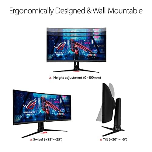 Asus ROG Strix XG349C 34.1" 3440x1440 180Hz IPS Curved Monitor image