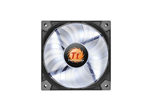 Thermaltake Luna Slim 120mm Black/White White LED image