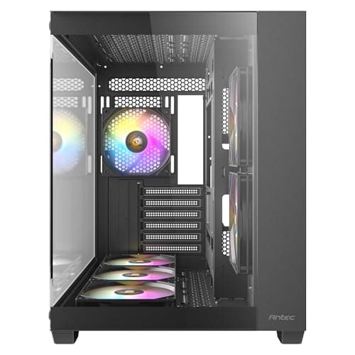 Antec CX800 ATX Mid Tower Black RGB ELITE Tempered Glass Side Panel image