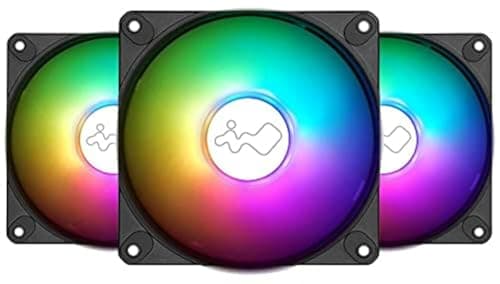 In Win Luna 120mm Black / White PWM ARGB 3-Pack image