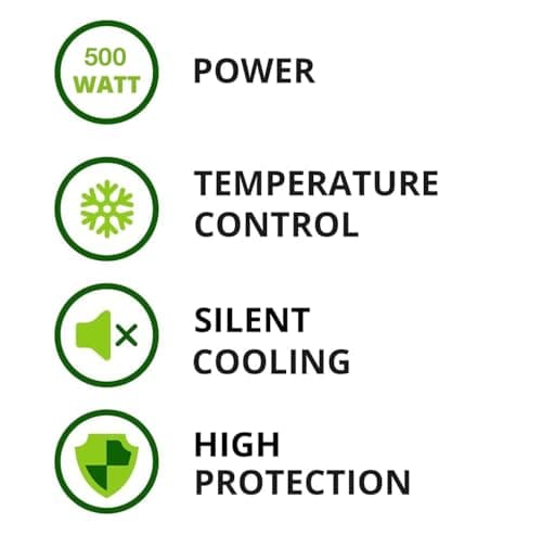 Tecnoware Free Black Silent 500W Non-Modular image