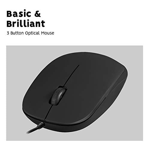 Perixx PERIMICE-201P B Wired Optical Mouse image