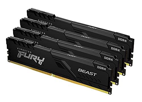 Kingston FURY Beast Black DDR4-3600 CL18 32GB (4x8GB) image