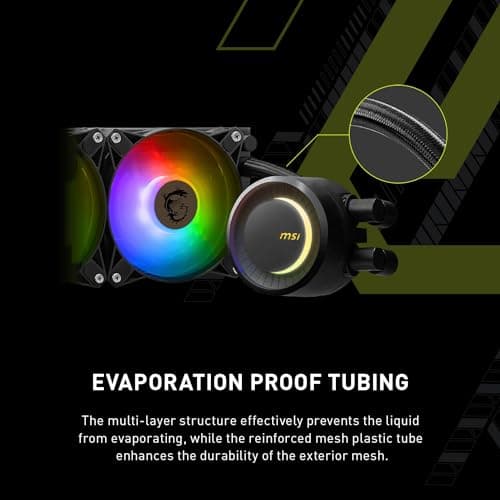 MSI MAG CORELIQUID E360 WHITE Water 360mm 75.04 CFM White image