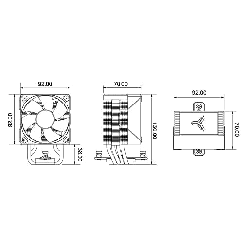 Jonsbo CR-1400 EVO Air 130mm 38.2 CFM White image