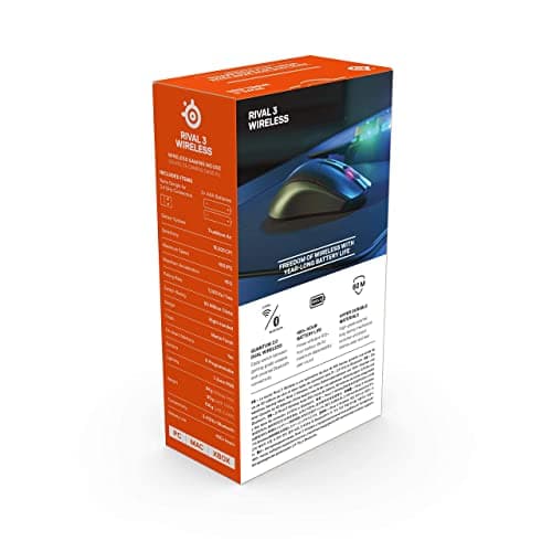 SteelSeries Rival 3 Wireless Optical Gaming Mouse image
