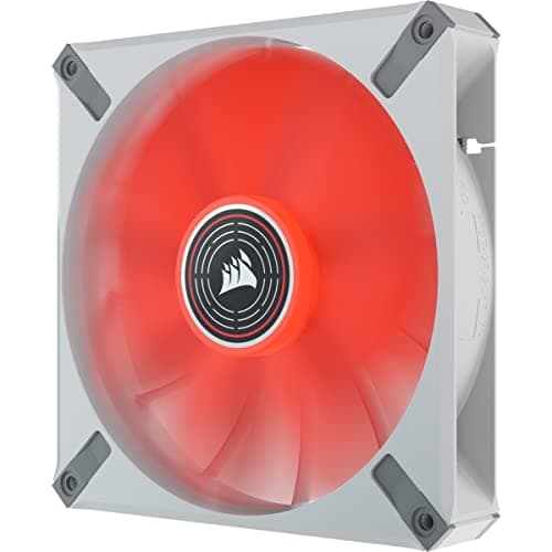 Corsair ML140 LED ELITE Premium 140mm White Red LED PWM 82.9 CFM image