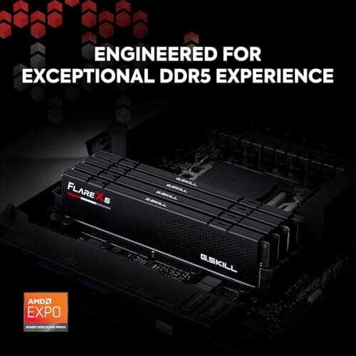 G.Skill Flare X5 256GB (4x64GB) DDR5 6000 CL36 Black image