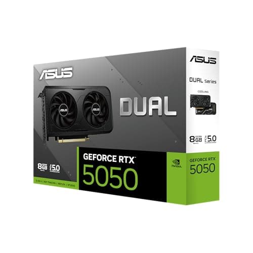 Asus DUAL GeForce RTX 5050 8GB GDDR6 Black image